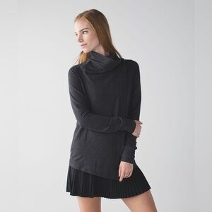 Lululemon Coast Wrap heathered mod black 6